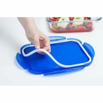 Set de Fiambreras Pyrex Cook & Go Azul Transparente