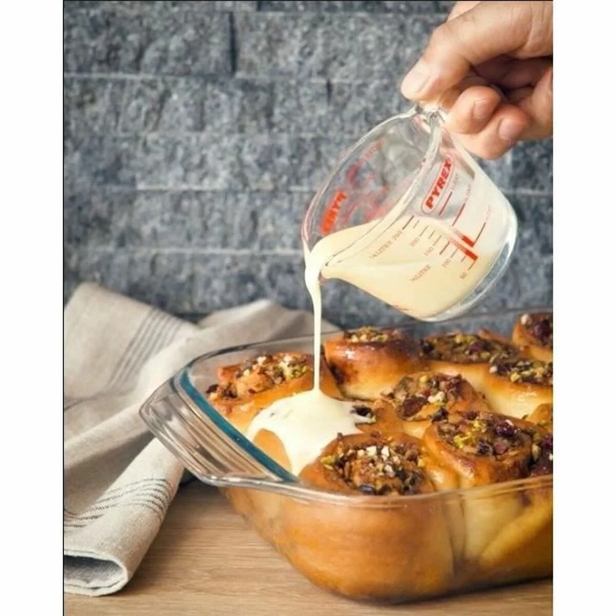 Set de Fuentes para Horno Pyrex Transparente 3 Piezas