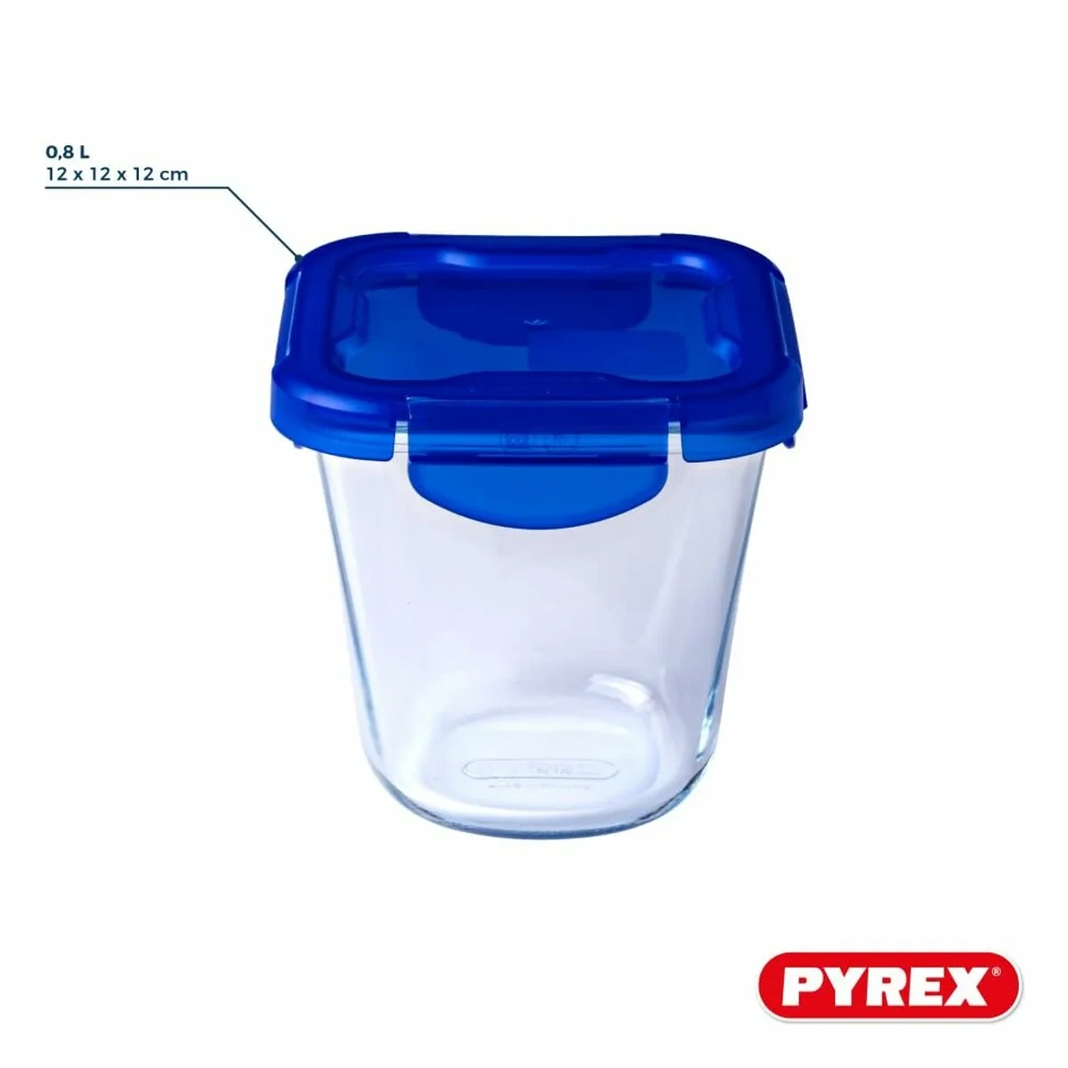 Set de Fiambreras Pyrex Transparente 3 Piezas