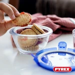 Set de Fiambreras Pyrex Transparente 5 Piezas