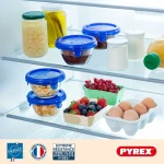 Set de Fiambreras Pyrex Transparente 5 Piezas