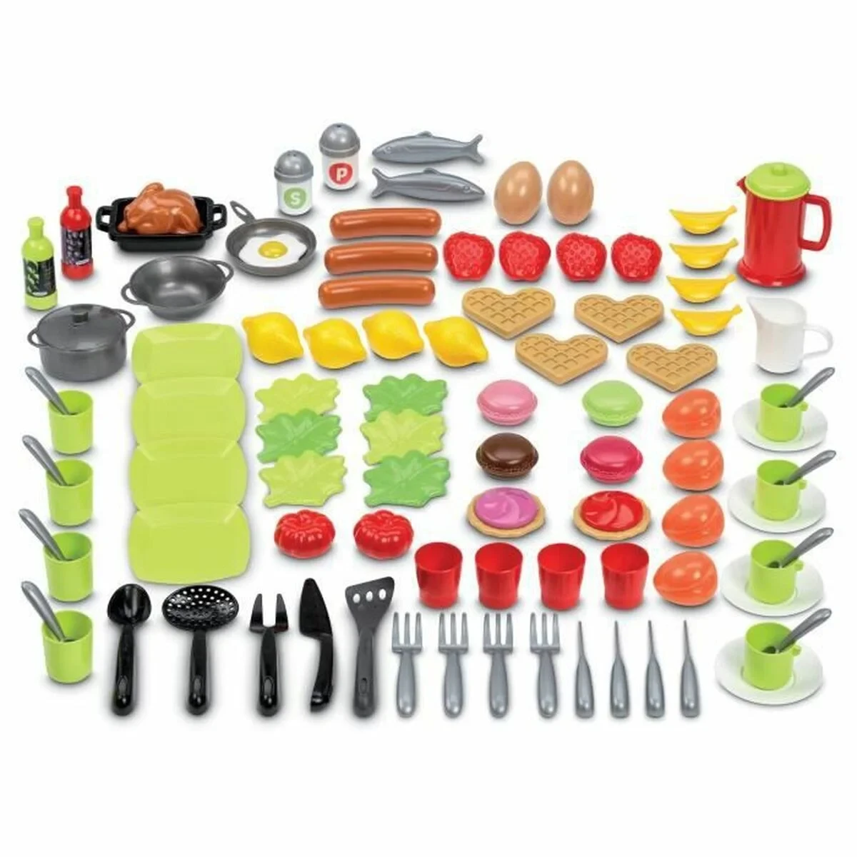 Set de Alimentos de Juguete Ecoiffier 100 Piezas