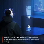 Auriculares con Micrófono SteelSeries Arctis Nova 7P Blanco