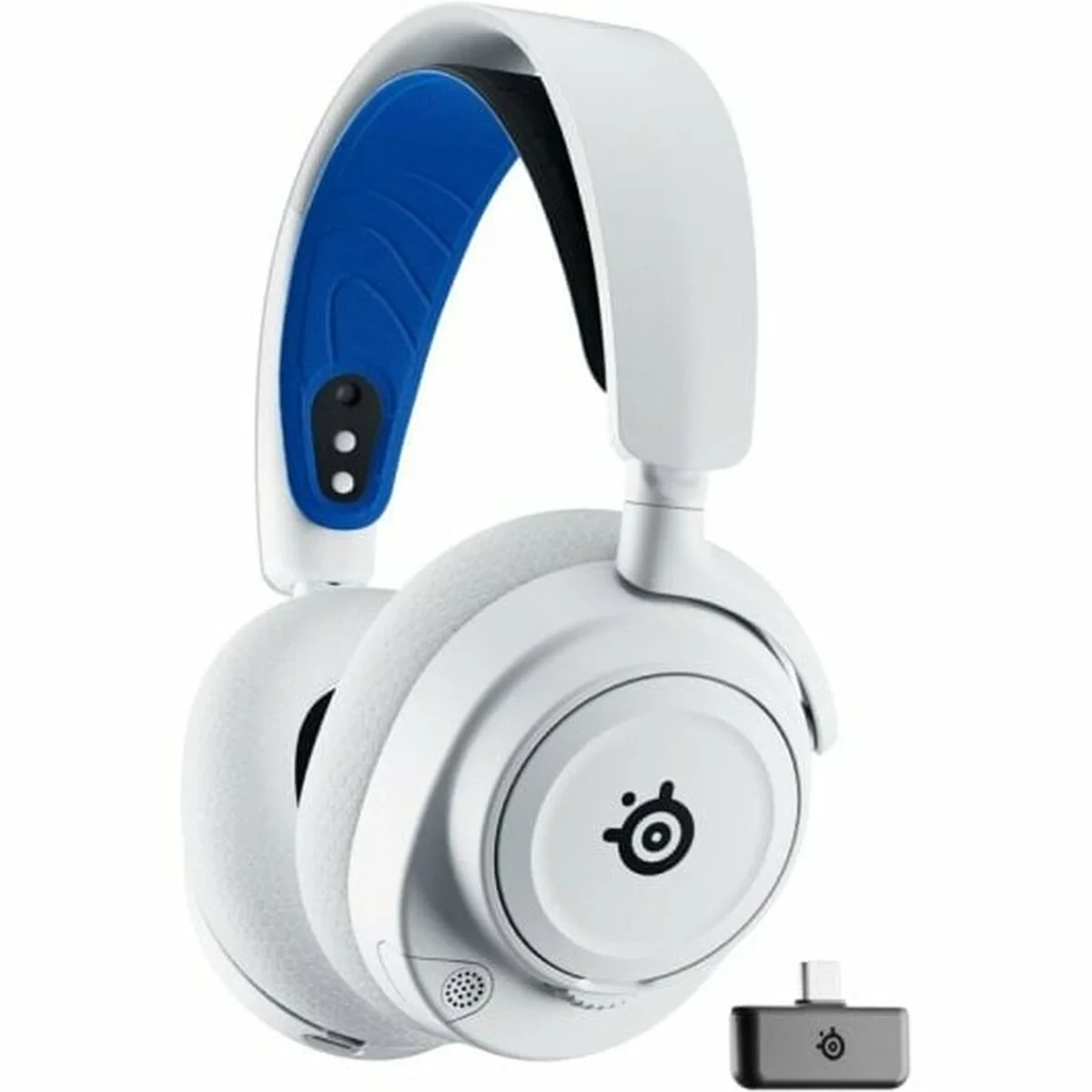Auriculares con Micrófono SteelSeries Arctis Nova 7P Blanco