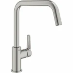 Grifo Monomando Grohe Metal Acero Inoxidable