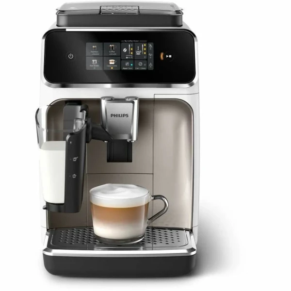 Cafetera Superautomática Philips Blanco 1500 W 15 bar