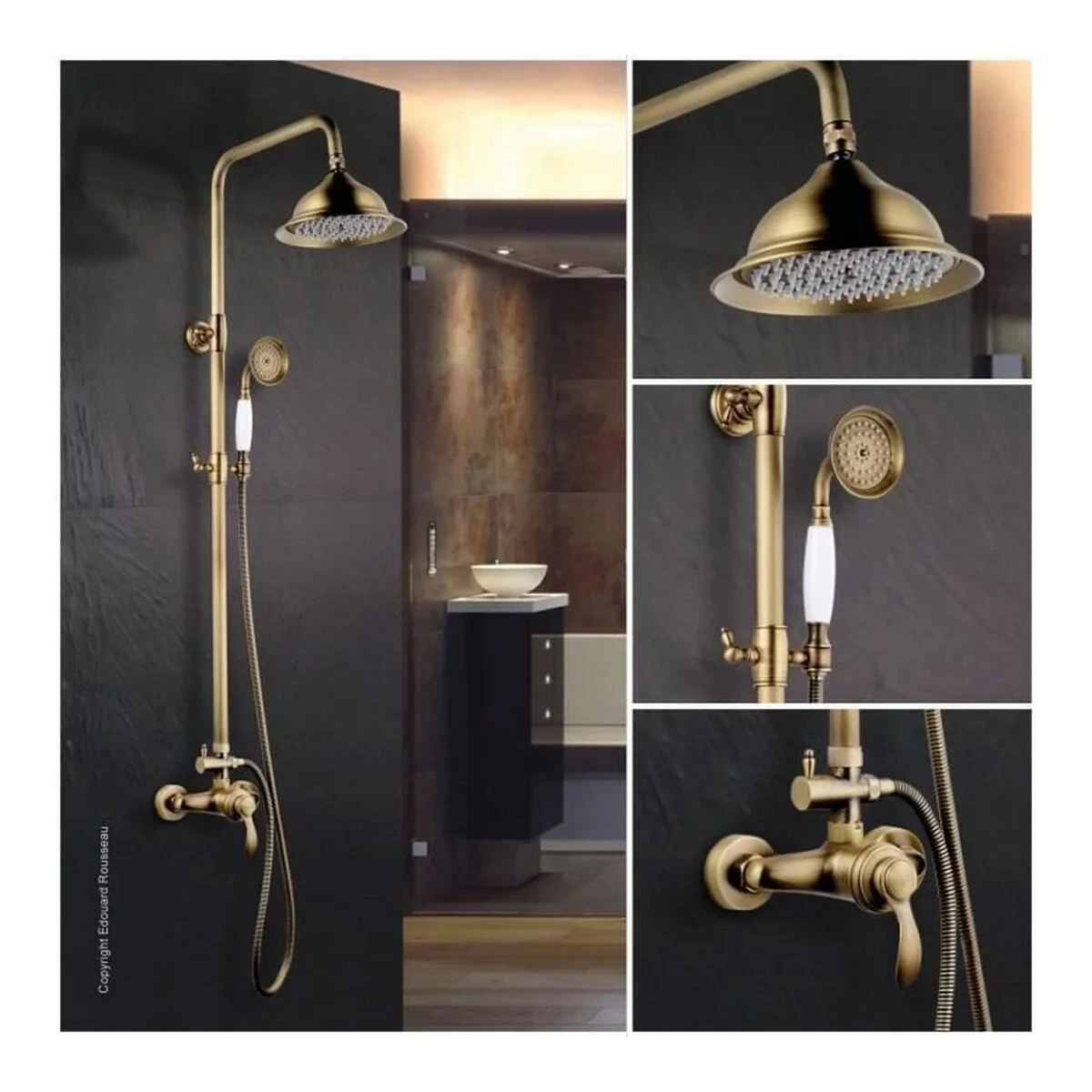 Columna de Ducha Rousseau Policarbonato