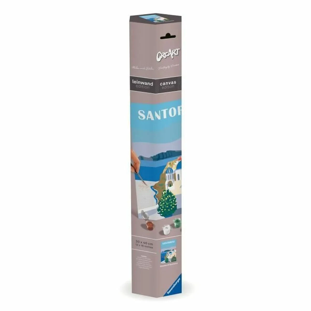 Set de Pintura por Números Ravensburger Santorini 30 x 40 cm