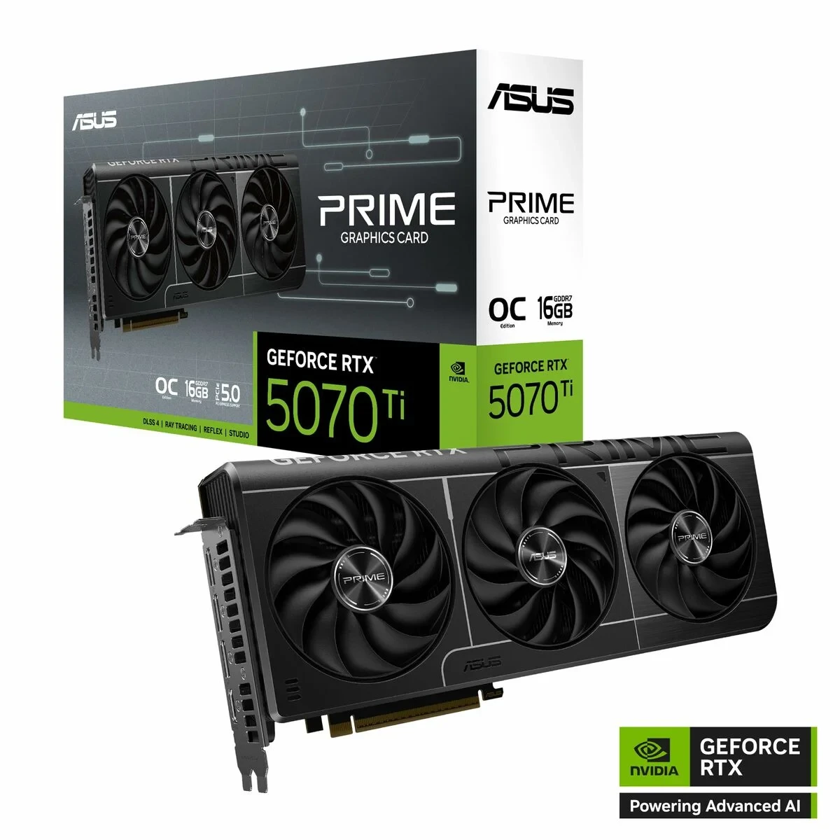 Tarjeta Gráfica Asus nvidia geforce rtx 5070 ti 16 GB GDDR6 GDDR6X