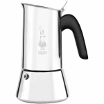 Cafetera Italiana Bialetti NEW VENUS Plateado Metal Acero Inoxidable