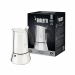 Cafetera Italiana Bialetti NEW VENUS Plateado Metal Acero Inoxidable