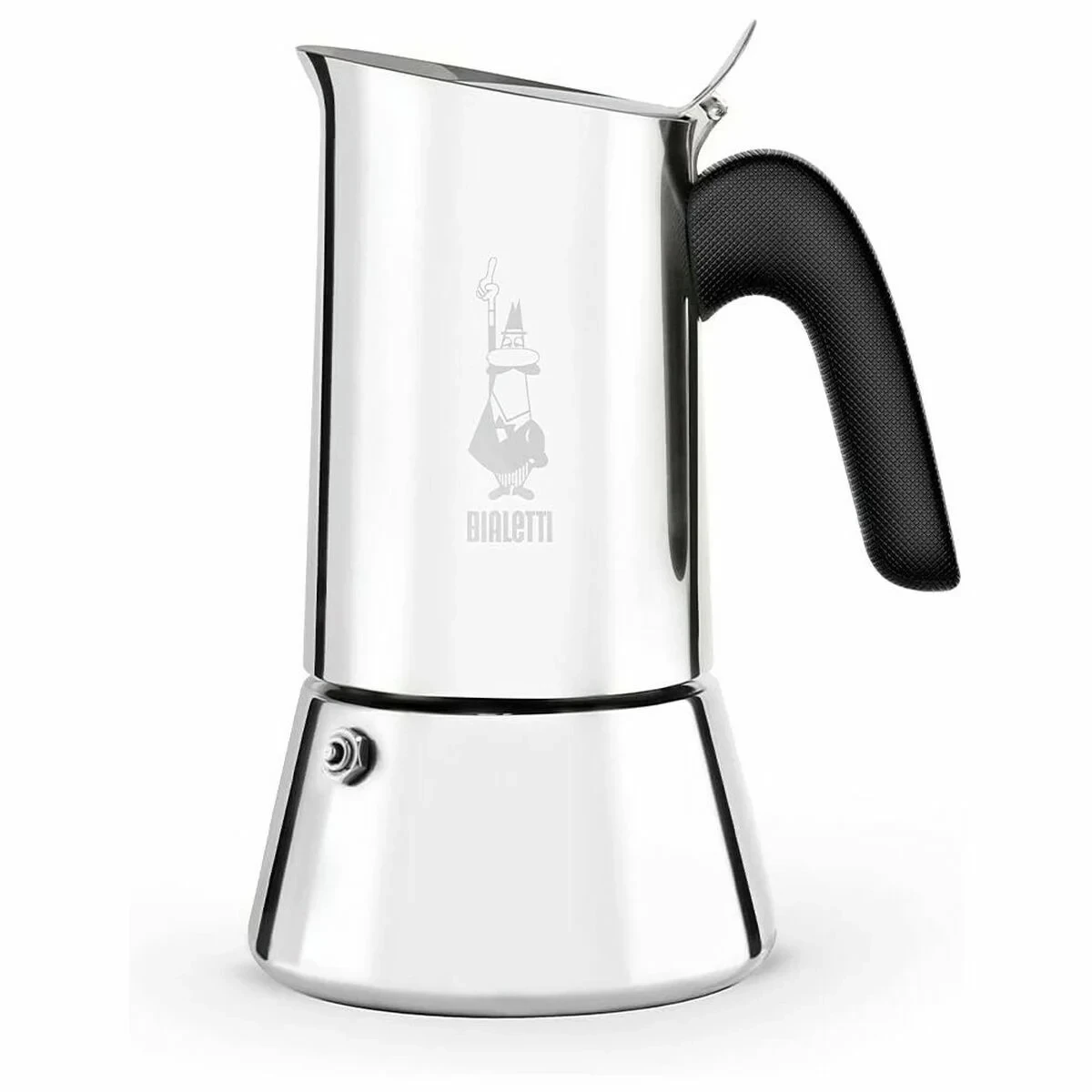 Cafetera Italiana Bialetti NEW VENUS Plateado Metal Acero Inoxidable