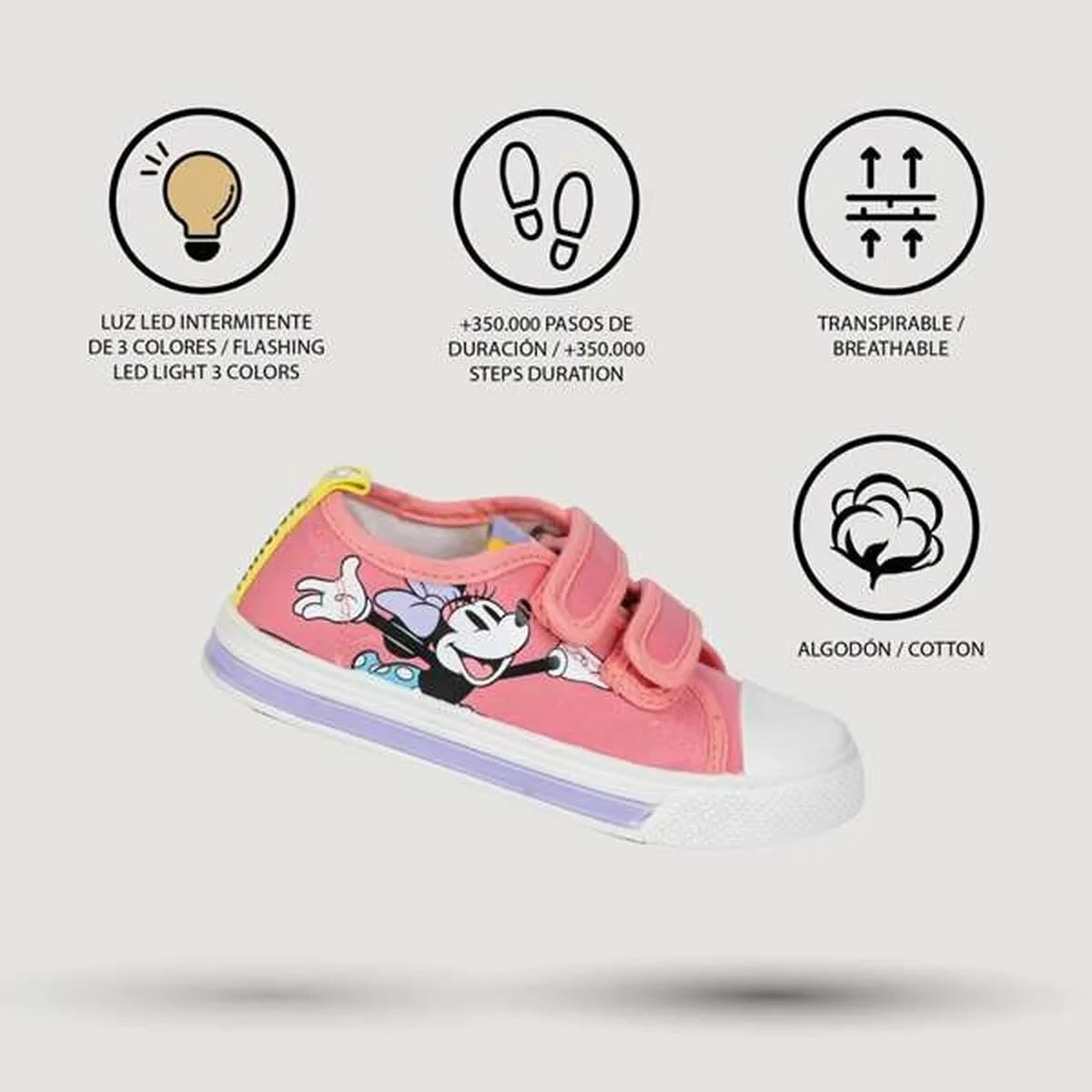 Zapatillas Casual Niño Minnie Mouse 30