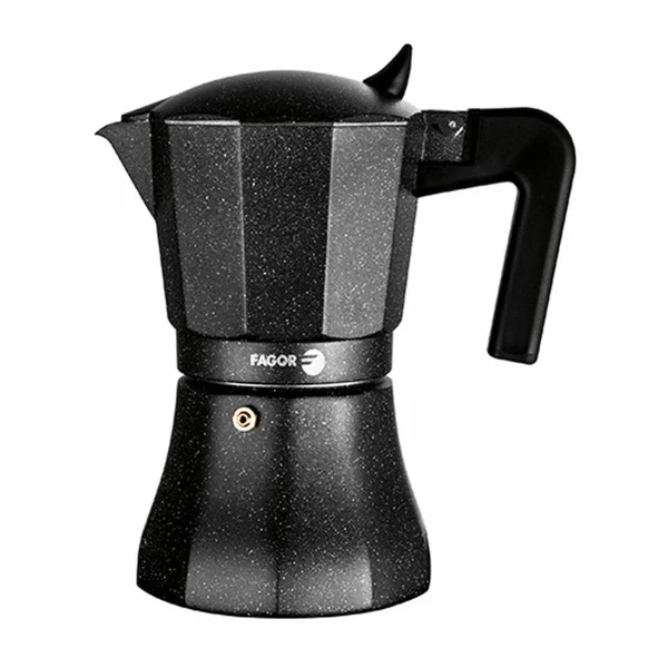 Cafetera Italiana Fagor TIRAMISU 3 Negro Aluminio