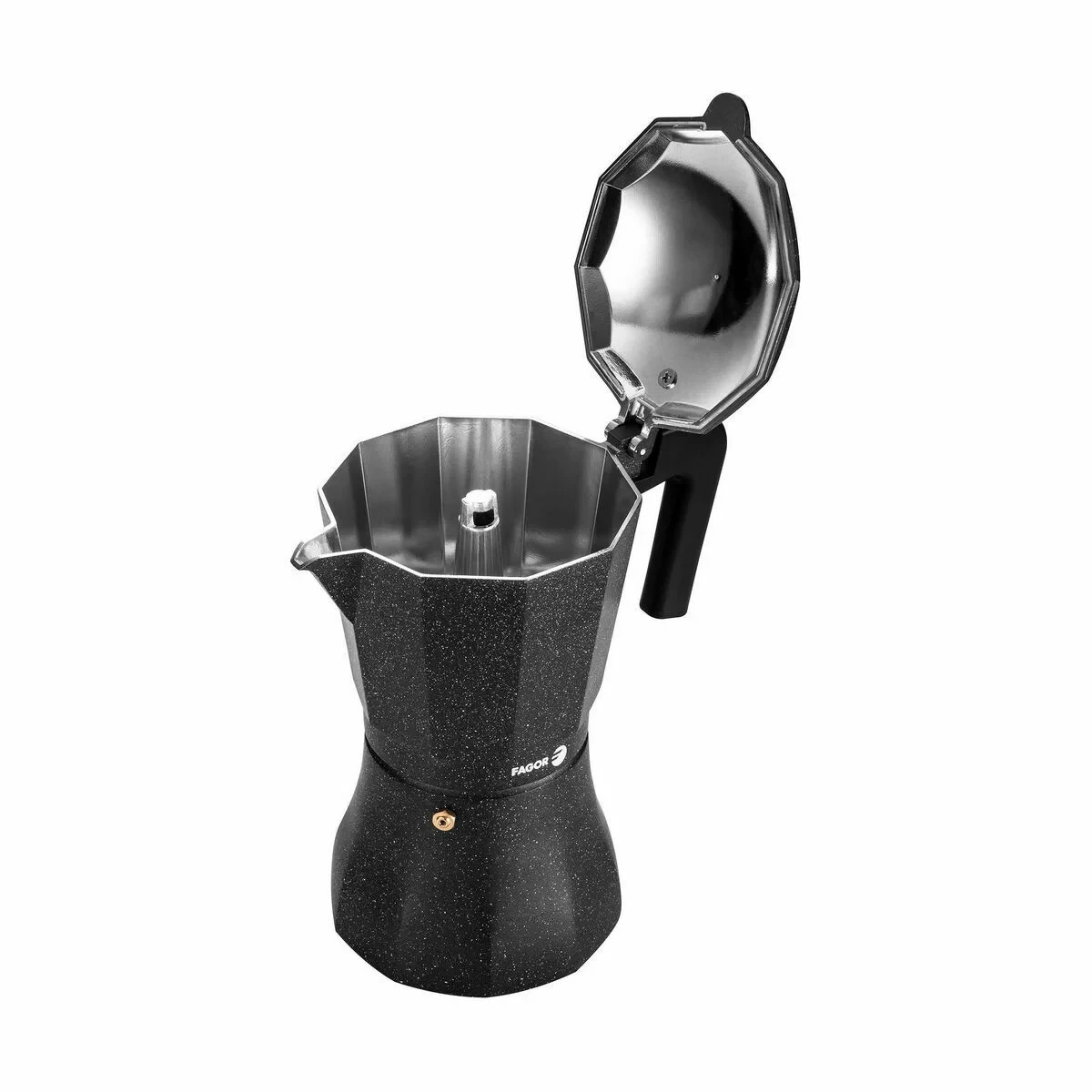Cafetera Italiana Fagor TIRAMISU 3 Negro Aluminio