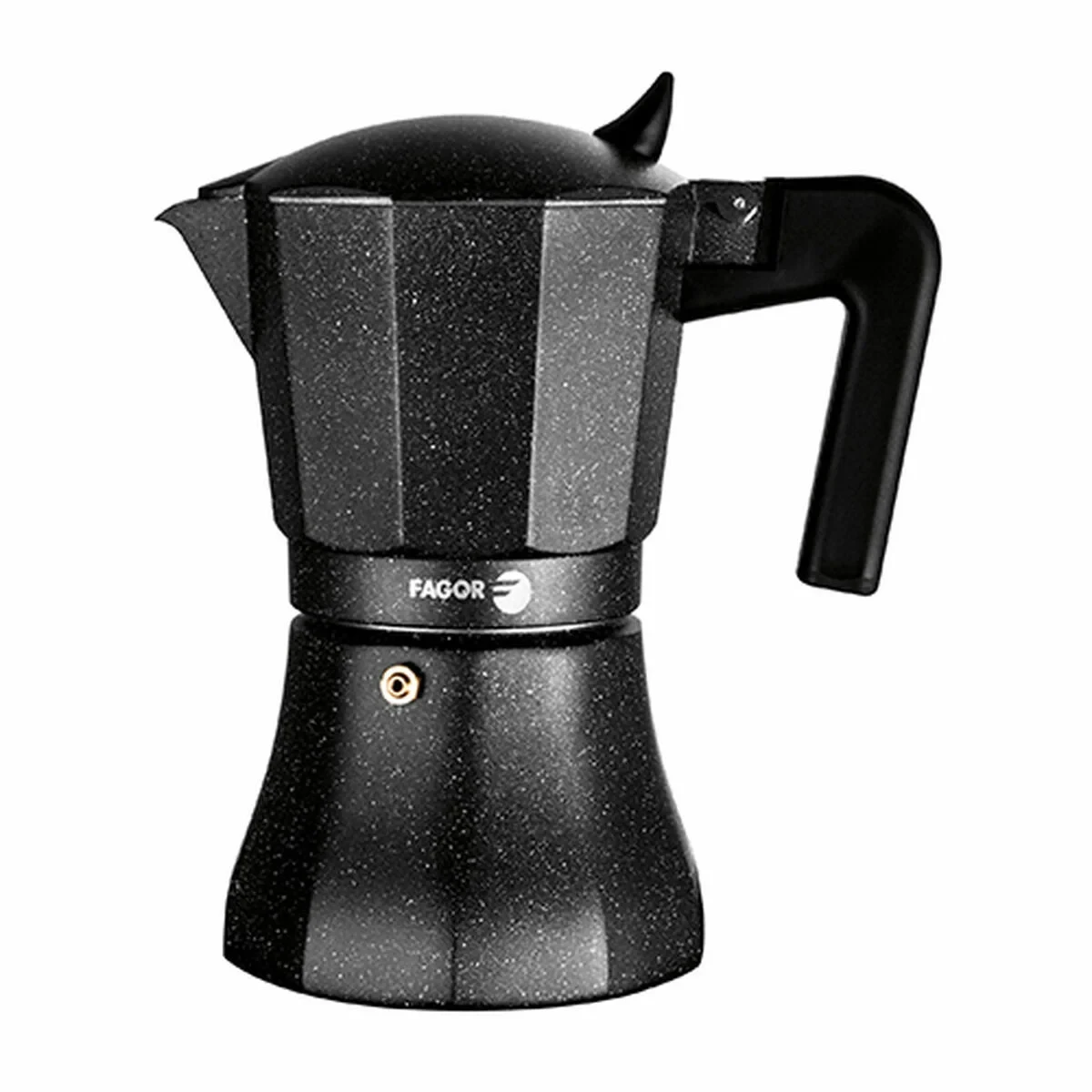 Cafetera Italiana Fagor TIRAMISU 9 Negro Aluminio