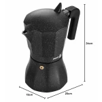 Cafetera Italiana Fagor TIRAMISU 9 Negro Aluminio