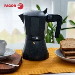Cafetera Italiana Fagor TIRAMISU 9 Negro Aluminio