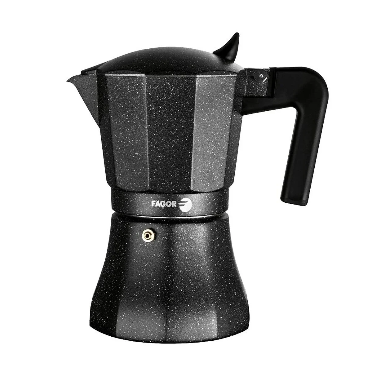 Cafetera Italiana Fagor TIRAMISU 9 Negro Aluminio