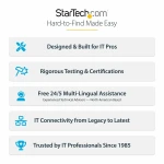 Cable USB Startech DP21-3M-DP40-CABLE Negro 3 m