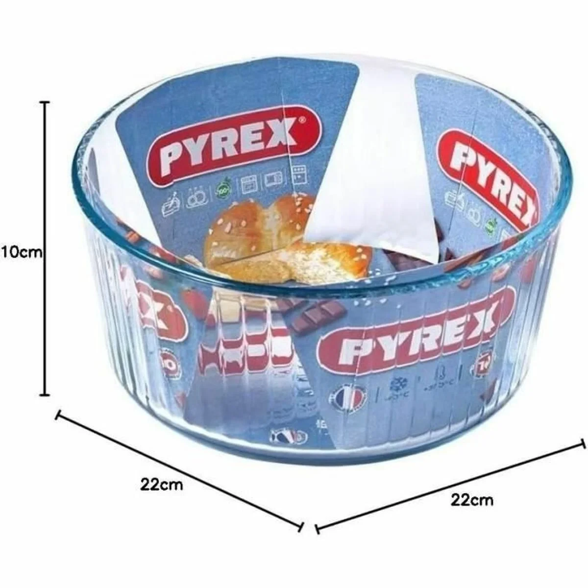 Molde para Repostería Pyrex Transparente