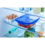 Recipiente Conservador de Alimentos Pyrex Azul Transparente Rectangular 800 ml