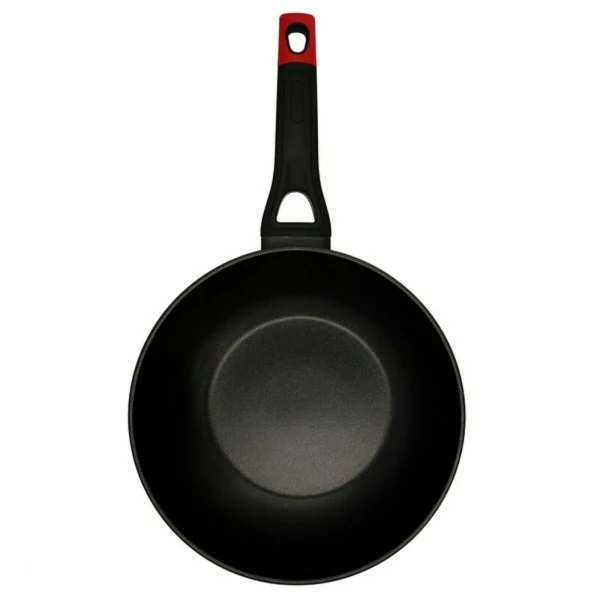 Sartén Wok Pyrex Negro Aluminio
