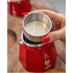 Cafetera Italiana Bialetti MOKA D&G Aluminio Baquelita 3 Tazas