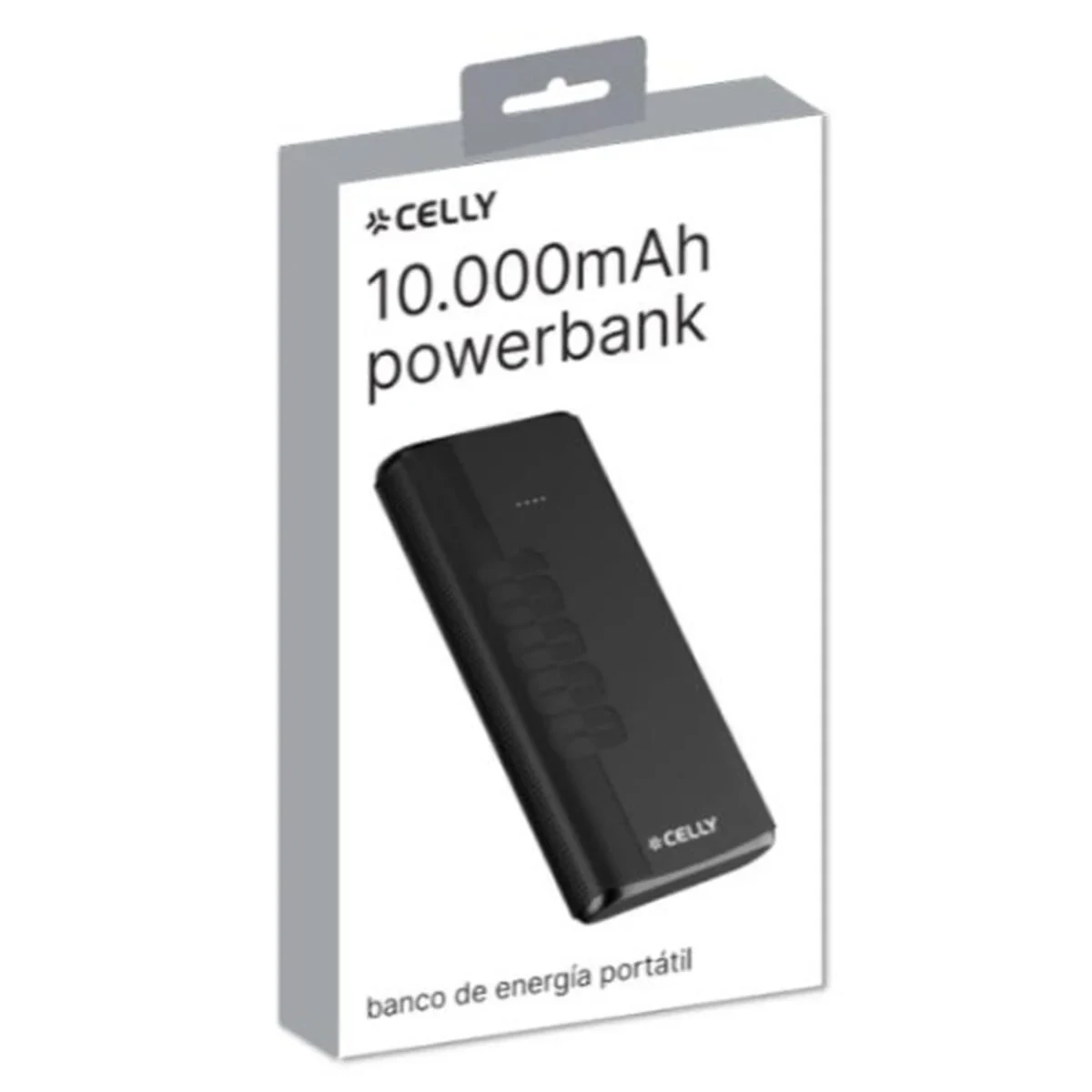 Powerbank Celly PBENERGY10SP Negro 10000 mAh