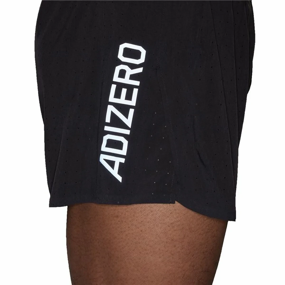 Pantalón Corto Deportivo Adidas Adizero Split Negro