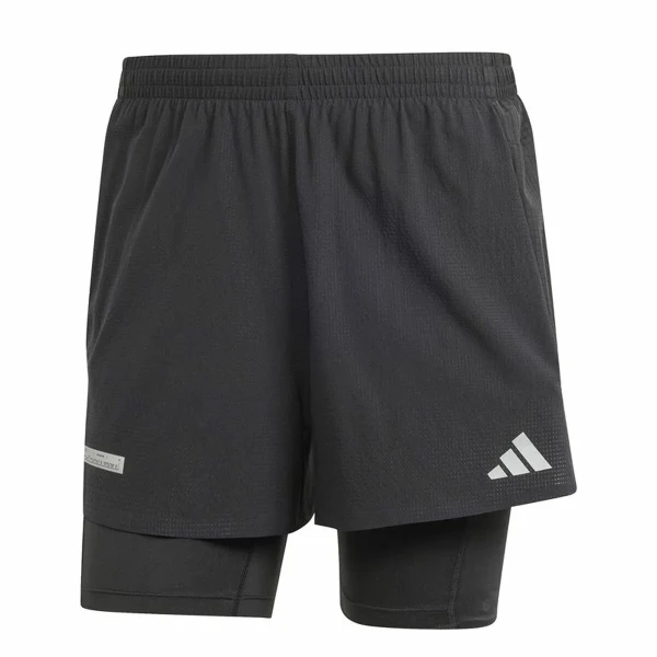 Pantalón Corto Deportivo Adidas Ultimate 2In1 Negro