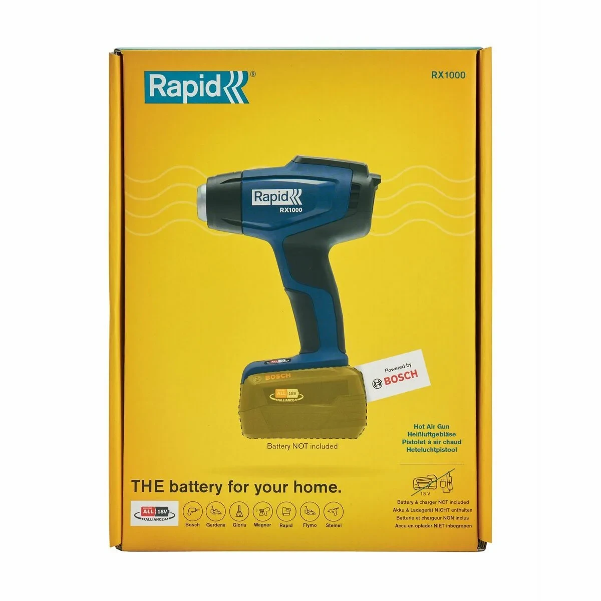 Pistola de aire caliente Rapid