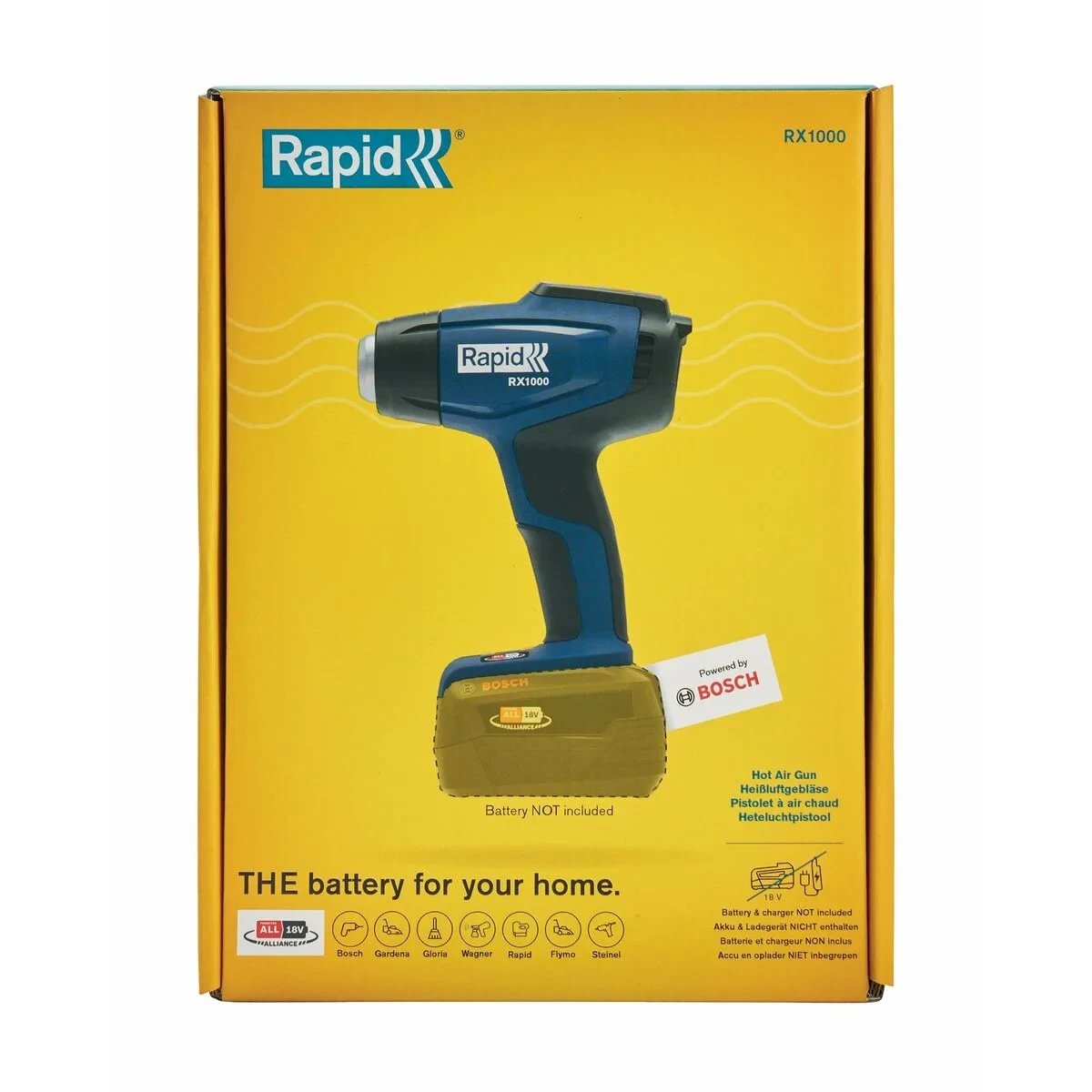 Pistola de aire caliente Rapid