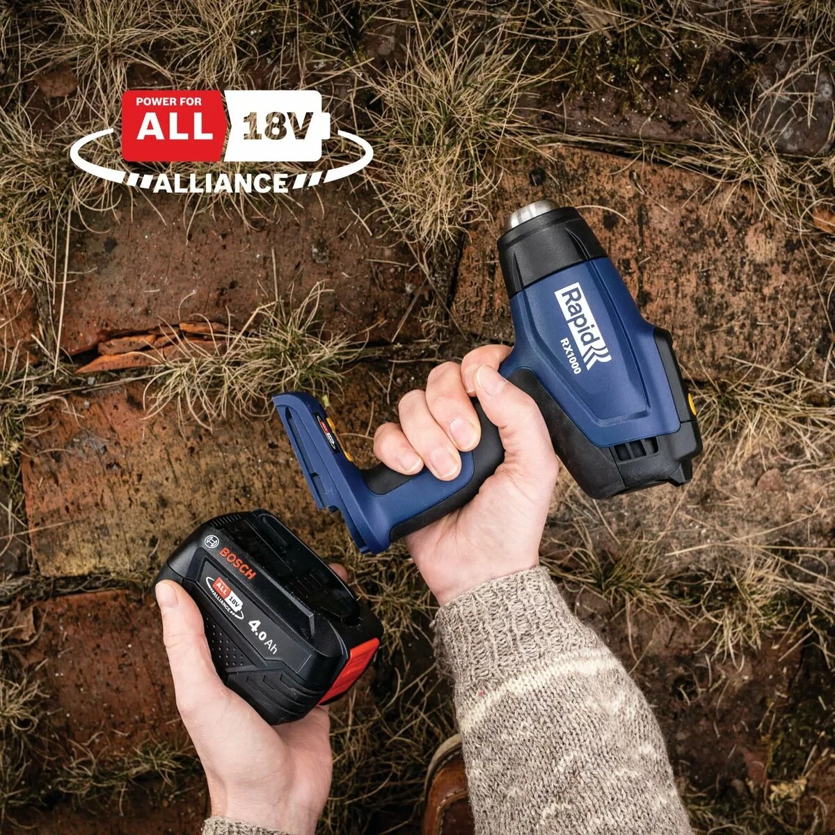 Pistola de aire caliente Rapid