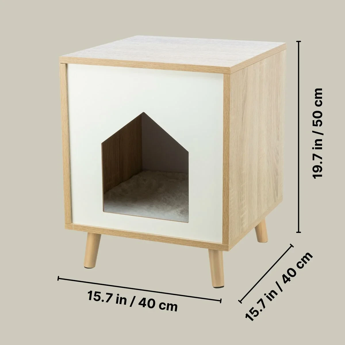 Caseta Trixie Marrón