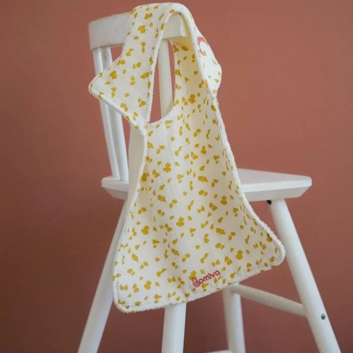 Babero Domiva Algodón 2 Piezas (2 Unidades)