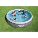 Bestway Piscina Hinchable Adulto Aro Ratan con Depurador 475x84 cm Jardin 57313