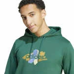 Sudadera con Capucha Hombre Adidas Codes Graphic Verde