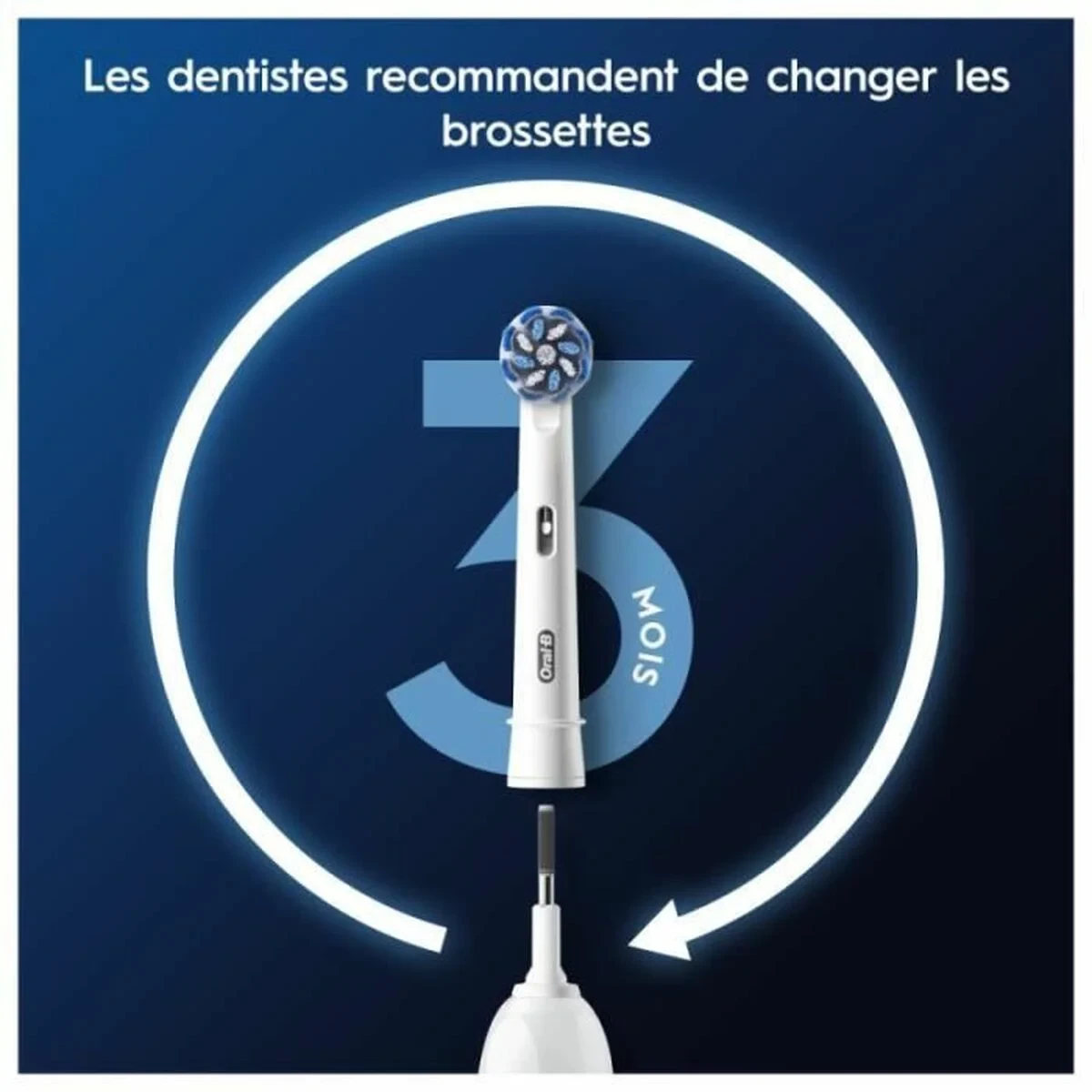 Cabezal de Recambio Oral-B Pro Sensitive 3 Piezas