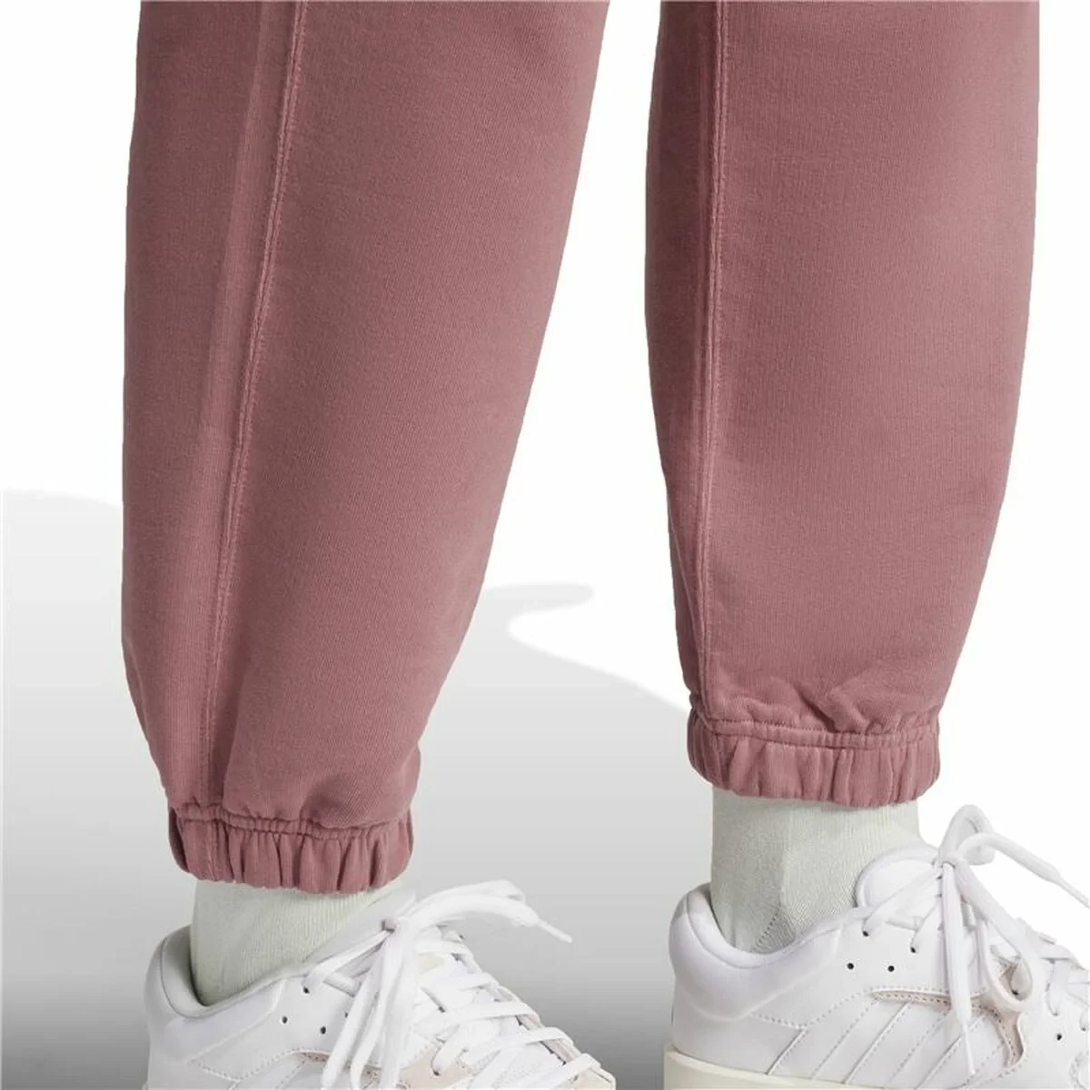 Pantalón Largo Deportivo Adidas All Szn French Terry Loose Rosa Mujer