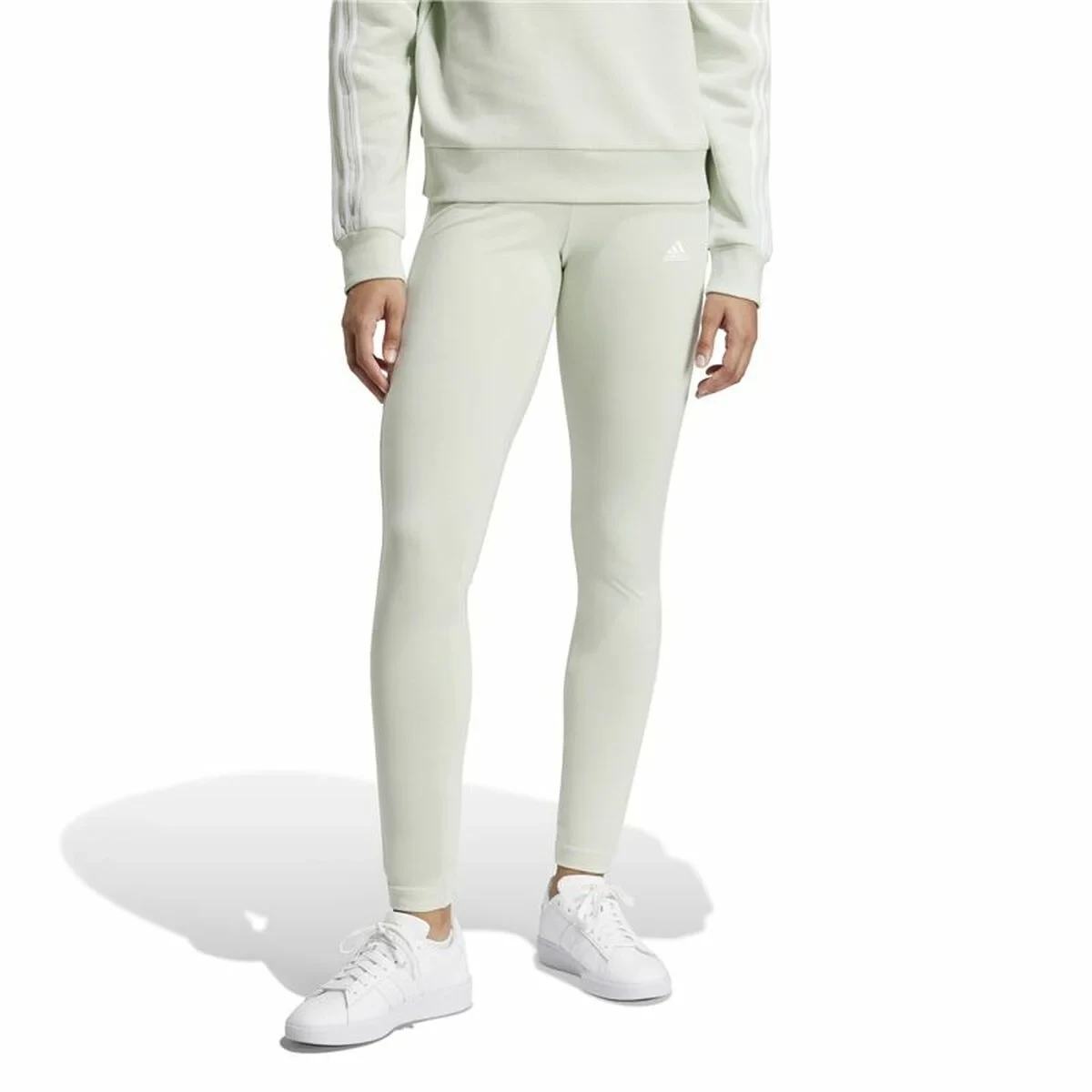 Mallas Deportivas de Mujer Adidas Essentials 3-Stripes Verde