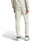 Pantalón Largo Deportivo Adidas All Szn French Terry Regular Tapered Blanco Beige Hombre