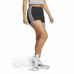 Mallas Deportivas de Mujer Adidas Essentials Single 3S Booty Negro