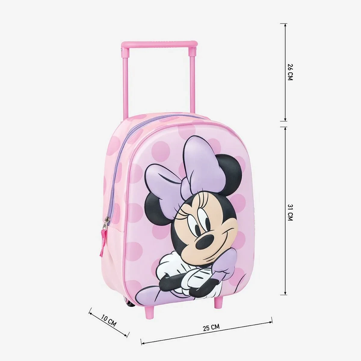 Mochila Escolar Minnie Mouse 3D