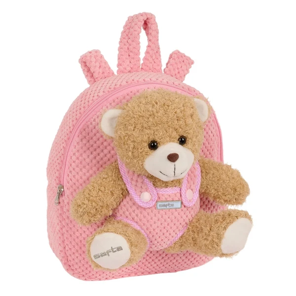 Mochila Infantil Safta Oso de Peluche