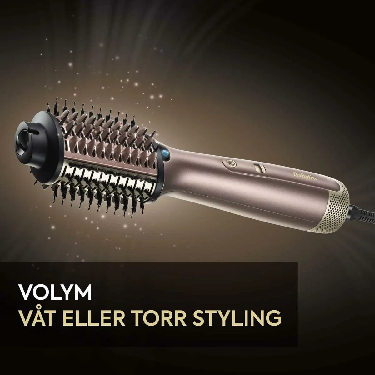 Cepillo Moldeador Babyliss AS95E Negro Champán 1000 W