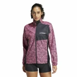 Chaqueta Cortavientos Adidas Terrex Rosa