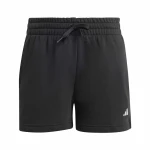 Pantalón Corto Deportivo Adidas Essentials Small Logo Fleece Shorts Negro