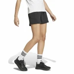 Pantalón Corto Deportivo Adidas Essentials Small Logo Fleece Shorts Negro