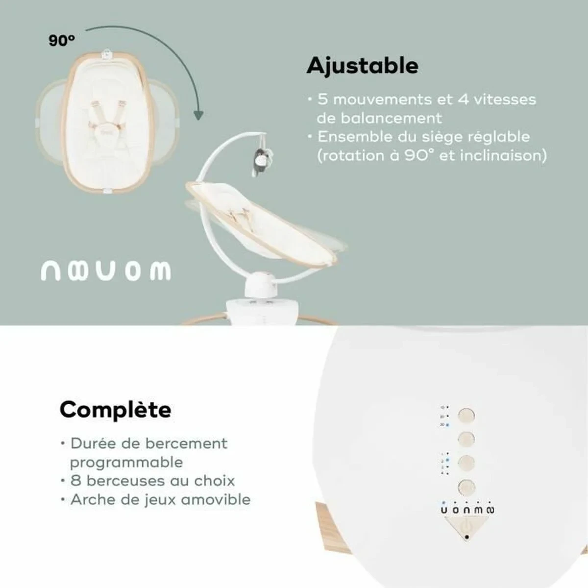 Hamaca para Bebé Babymoov Beige